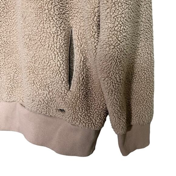 Calvin Klein Half-Zip Sherpa Jacket Size Medium - Picture 7 of 11